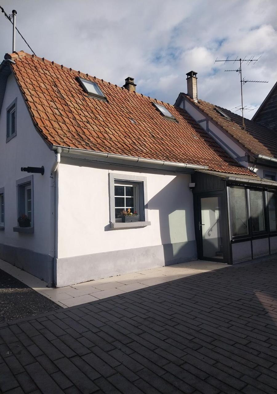 Charmant Cottage De Village Wittisheim Екстериор снимка