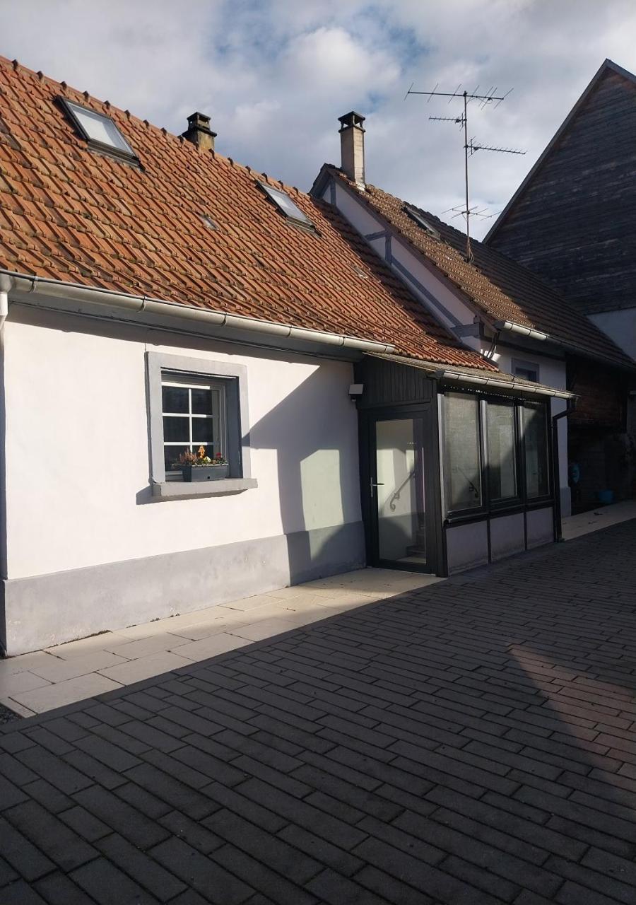 Charmant Cottage De Village Wittisheim Екстериор снимка